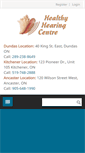 Mobile Screenshot of healthyhearingcentre.com